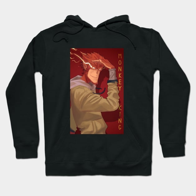 Monkey king golden eyes Hoodie by 	 FatharaniYasmin